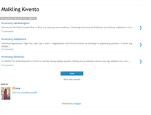 Tablet Screenshot of nalie-maiklingkwento.blogspot.com