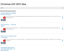Tablet Screenshot of christmasgift2012idea.blogspot.com