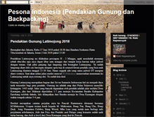 Tablet Screenshot of pesonaindononesia.blogspot.com