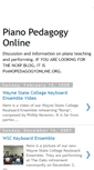 Mobile Screenshot of pianopedagogyonline.blogspot.com