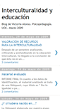 Mobile Screenshot of interculturalidad-victoria.blogspot.com