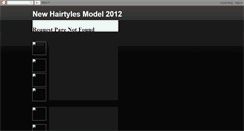 Desktop Screenshot of newhairtylemodel2012.blogspot.com