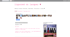 Desktop Screenshot of liquoredonlacquer.blogspot.com