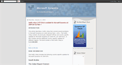 Desktop Screenshot of dynamicssoftware.blogspot.com