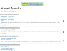 Tablet Screenshot of dynamicssoftware.blogspot.com