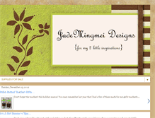 Tablet Screenshot of jademingmeidesigns.blogspot.com