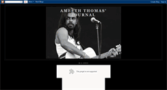 Desktop Screenshot of ameeth.blogspot.com