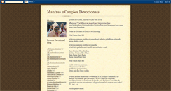 Desktop Screenshot of mantrasvedicos.blogspot.com