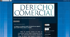 Desktop Screenshot of derechocomercial-unmdp.blogspot.com