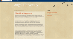 Desktop Screenshot of angeluniversityllc.blogspot.com