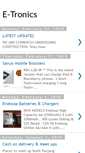 Mobile Screenshot of e-tronics-shop.blogspot.com