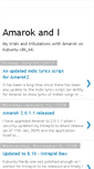 Mobile Screenshot of amarok4kde.blogspot.com