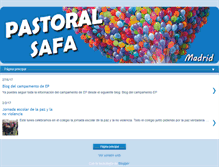 Tablet Screenshot of pastoralsafamadrid.blogspot.com