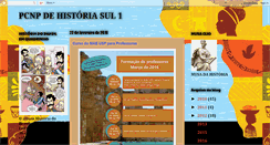 Desktop Screenshot of pcophistoriasul1.blogspot.com