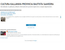 Tablet Screenshot of cultura-kallawaya.blogspot.com