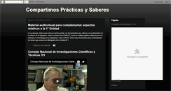 Desktop Screenshot of compartimospracticasysaberes.blogspot.com