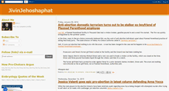 Desktop Screenshot of jivinjehoshaphat.blogspot.com