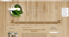 Desktop Screenshot of notatnik-kuchenny.blogspot.com