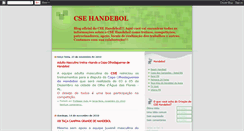 Desktop Screenshot of csehandebol.blogspot.com