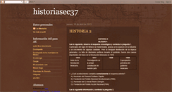 Desktop Screenshot of historiasec37.blogspot.com