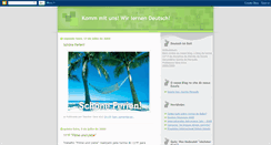 Desktop Screenshot of deutsch-ist-geil.blogspot.com