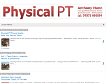 Tablet Screenshot of physicalpt.blogspot.com