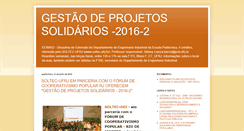Desktop Screenshot of gestaodeprojetossolidarios.blogspot.com