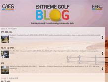 Tablet Screenshot of extremegolfblog.blogspot.com
