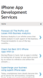 Mobile Screenshot of iphoneappdevelopmentservices.blogspot.com