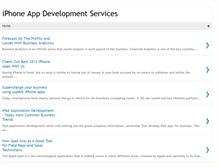 Tablet Screenshot of iphoneappdevelopmentservices.blogspot.com