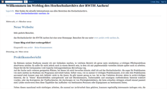 Desktop Screenshot of hochschularchiv-aachen.blogspot.com