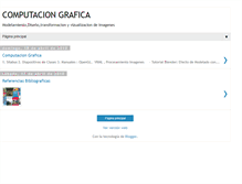 Tablet Screenshot of graficosencomputacion.blogspot.com