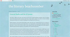 Desktop Screenshot of literarybeachcomber.blogspot.com