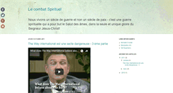 Desktop Screenshot of le-combat-spirituel.blogspot.com