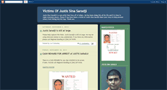 Desktop Screenshot of justissinasaradji.blogspot.com