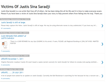 Tablet Screenshot of justissinasaradji.blogspot.com