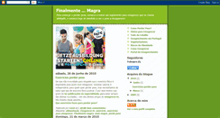 Desktop Screenshot of finalmentemagra.blogspot.com