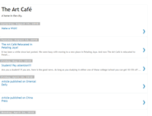 Tablet Screenshot of christiansartcafe.blogspot.com
