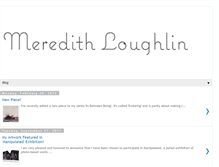 Tablet Screenshot of meredithloughlin.blogspot.com