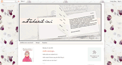 Desktop Screenshot of notakecil-ini.blogspot.com