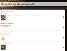 Tablet Screenshot of mispasitosporlasmanualidades.blogspot.com