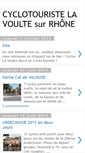 Mobile Screenshot of cyclotouristelavoulte.blogspot.com