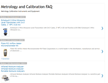 Tablet Screenshot of metrologyandcalibrationfaq.blogspot.com