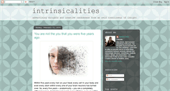 Desktop Screenshot of intrinsicalities.blogspot.com