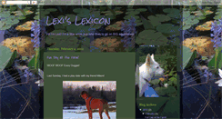 Desktop Screenshot of lexi-lexicon.blogspot.com