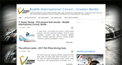 Desktop Screenshot of buddhainternationalcircuit.blogspot.com