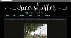 Desktop Screenshot of ericashurterphotography.blogspot.com