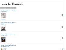 Tablet Screenshot of honeybeeexposures.blogspot.com