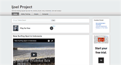 Desktop Screenshot of ijulproject.blogspot.com