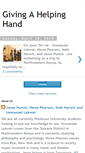 Mobile Screenshot of musicianshelpinghands.blogspot.com
